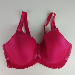 Wacoal bra size 36DDD dark pink new without tags